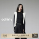 歐時力OCHIRLY紅外線發(fā)熱澳洲美麗諾羊毛毛衣女軟糯2025春季新品 黑色 S