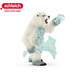 思樂（Schleich S）仿真動物模型艾蘭德火鷹冰怪破冰龍女孩男孩玩具 冰熊42510