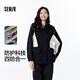 森馬（Semir）陳都靈|防護外套女中長(cháng)款寬松撞色秋裝戶(hù)外通勤夾克101524109001