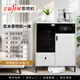 美家美居茶吧機2025奶油風(fēng)全自動實木茶吧機一體柜飲水機消毒家用高端客廳用2024年新款餐邊柜制冷熱恒溫語音下置 雙柜消毒款+白色臺面+白色柜體 冷熱型