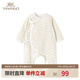 英氏（YEEHOO）新生兒衣服嬰兒衣服嬰兒連體衣0-3個月連體衣嬰兒服