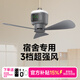 GBTW床上小吊扇新款靜音USB充電無線宿舍風(fēng)扇帳篷蚊帳戶外露營迷你小型懸掛遙控定時(shí)超長續(xù)航電風(fēng)扇 【時(shí)尚灰 充電款】12000毫安+遙控定時(shí)夜燈低音