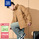 唐獅（TonLion）2024男凈色棉衣 駝色 XL 