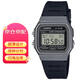 CASIO卡西歐時(shí)尚潮流復古小方表液晶顯示防水運動(dòng)學(xué)生石英手表男女同款 F-91WM-1B