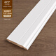 佐菲普（ZFP）實(shí)木踢腳線(xiàn)6cm8公分15純實(shí)木地板地腳線(xiàn)極窄4白色7客廳歐式踢腳板 7.5公分Q2809白色