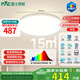 雷士（NVC）客廳大燈吸頂臥室燈led智能高端全光譜未來光輕辰48W包安裝