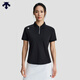 DESCENTE迪桑特WOMEN’S TRAINING系列女士TOUGH短袖POLO衫 BK-Tap Shoe XL (175/92A)