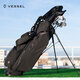 VESSELVESSEL2024新款高爾夫支架包輕便尼龍腳架袋Player Air6格2.35KG 灰黑（尼龍）