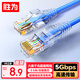 勝為極細六類網(wǎng)絡跳線CAT6 UTP千兆成品網(wǎng)線超細28AWG無氧銅雙絞線 0.5米 LC-15005C