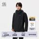 KOLON SPORT/可隆防水沖鋒衣 男子GTX 2L防風(fēng)透濕耐磨連帽夾克外套 LHGJ5SN031-BK 黑色 2XL 185/104A