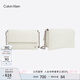 Calvin Klein【七夕禮物】通勤單肩斜挎包鏈條包包字母CK女包方包枕頭包DH3571 115-象牙白 OS