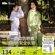 蕉下兒童褲子男女童防曬褲防蚊褲兒童透氣戶外防曬褲MR49324漫野綠140
