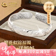 中國黃金（CHINA GOLD）繁花似錦銀手鐲女足銀開口可調(diào)節(jié)銀鐲七夕情人節(jié)禮物送女朋友老婆 【當(dāng)/次日達】繁花似錦手鐲41±1g