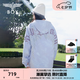 BOY LONDON【紫秀靈羽】秋冬男女同款長袖刺繡潮牌高街針織連帽衛(wèi)衣N04003 藍色 L