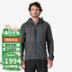 PATAGONIA男士 R2 Techface 戶外抓絨衣連帽保暖防風(fēng)抓絨衣巴塔哥尼亞83731 FGE灰色 M