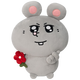 名創(chuàng  )優(yōu)品（MINISO）8寸美嘰和大鼠坐姿公仔毛絨玩偶玩具抱枕生日禮物女兒童禮物小花