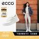 愛步（ECCO）25年休閑鞋女 百搭平底鞋簡約球鞋板鞋休閑運(yùn)動(dòng)鞋 街頭272813 白色/灰白色27281352292 39