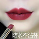 蘭奕口紅大牌女色系不沾杯不掉色防水滋潤禮物水潤啞光口紅女持久 506姨媽色（葉綠素）