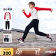 NIKE3BRAND 耐克童裝男女童休閑長T+長褲2件套2025春季兒童套裝