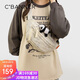 千百度 C°BANNER斜挎包女胸包腰包小眾高級(jí)感印花通勤布包挎包實(shí)用便攜新款手機(jī)包