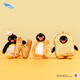 山莫pingu企鵝吐司面包超人書包掛件小玩偶可愛(ài)毛絨公仔背包掛飾