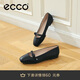愛步（ECCO）25年夏季新款優(yōu)雅芭蕾舞鞋方頭羊皮淺口單鞋 舞悅234303 黑色36