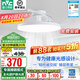 雷士（NVC）風扇燈餐廳吊扇燈led臥室北歐客廳燈三防 全光譜護眼 枕邊風 【全光譜/1級能效】36寸66瓦云逸