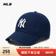 MLB帽子男女軟頂棒球帽虞書欣明星同款運(yùn)動(dòng)鴨舌帽3ACP6601N-50NYS-F
