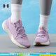 安德瑪（UNDERARMOUR）女鞋 夏季新款時(shí)尚潮流運(yùn)動(dòng)鞋健身訓(xùn)練舒適透氣休閑耐磨跑步鞋 HOVR緩震/紫色/主推款 38 (240mm)