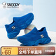 SNOOPY史努比童鞋兒童運(yùn)動(dòng)鞋夏季網(wǎng)面透氣小白鞋男女童飛織鞋3827寶藍(lán)35