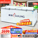 穗凌（SUILING）五面制冷商用冰柜500升以上臥式單溫一級(jí)能效超低溫-40℃蔬菜茶葉保鮮海鮮肉類冷凍柜速凍冷柜 606升 長(zhǎng)：1.71米丨減霜80%丨一級(jí)能效