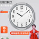 SEIKO 日本精工時(shí)鐘新品免打孔掛墻簡(jiǎn)約現代鐘表客廳臥室靜音現代掛鐘