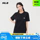 MLB短袖T恤男女時尚夏季休閑經(jīng)典純色圓領(lǐng)25新款3ATSB0153-50BKS-L