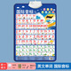 IGIFTFIRE英語(yǔ)音標有聲點(diǎn)讀掛圖三年級 發(fā)音和自然拼讀發(fā)音48個(gè)英文字母表 三年級音標字母【配電池掛鉤】
