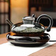茗鳳祥新款魔術(shù)師X2電陶爐1300瓦超薄迷你保溫煮茶茶爐高端家用靜音自動 茗鳳祥X2電陶爐+煙灰色大肚壺