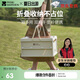 牧高笛（MOBIGARDEN）睿納30L收納箱 戶外露營車載折疊可手提儲物箱 NX23685005 月影白