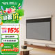 胖巨人投影儀幕布BP手拉自鎖抗光幕120英寸16:9免打孔壁掛幕布家用辦公戶(hù)外便攜式投影幕簡(jiǎn)易安裝投影布