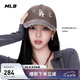 MLB帽子男女情侶虞書欣明星同款軟頂棒球帽鴨舌帽3ACPVV34N-07BRL-F
