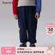 PawinPaw卡通小熊童裝2025年春夏新款男女寶寬松針織長(zhǎng)褲運(yùn)動(dòng)褲