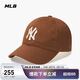 MLB帽子男女軟頂棒球帽虞書欣明星同款運(yùn)動鴨舌帽3ACP6601N-50BRL-F