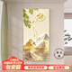 水云嵐玄關(guān)墻裝飾畫(huà)入戶(hù)正對進(jìn)門(mén)走廊過(guò)道墻壁掛畫(huà)新款高端大氣帶LED燈 【九魚(yú)俊山-C款】現做高精晶瓷 【80*160】適用寬度1~1.3米 【鋁合金框】帶燈+接電款