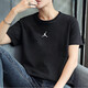 耐克（NIKE）男裝短袖T恤 25夏季新款JORDAN運(yùn)動服舒適透氣寬松圓領(lǐng)籃球上衣 FN5830-010 2XL