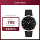凱文克萊（Calvin Klein）CK手表簡(jiǎn)約款皮帶時(shí)尚石英男表生日禮物男25200050