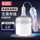 鯨與光 led節(jié)能燈泡帶插頭家用插電式e27插座燈帶開關(guān)線超亮懸掛式 小壁燈 4米線 