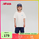 NEW BALANCE4-14歲男女童夏季新款撞色T恤運動套裝
