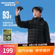 Skechers斯凱奇小暖寶羽絨服男童女童外套保暖冬裝P424K076/P425K050 碳黑/0018 170