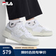 斐樂(lè)（FILA）官方男鞋CAMPUS復(fù)古板鞋2025夏季新款小白鞋運(yùn)動(dòng)休閑鞋 斐樂(lè)白/南極灰-WA 42
