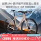 SAVA薩瓦越界SF6碳纖維平把礫石公路車U6000-11速油碟越野全地形瓜車自行 大漠金【U6020-10速】 47XS碼 建議身高165CM-175CM