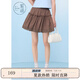 紫涵（ZIHAN）紫涵白色蕾絲花邊短裙女2025年夏季新款少女風(fēng)高腰半身a字仙女裙 冷咖色 L
