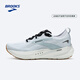 布魯克斯（BROOKS）男子透氣緩震跑鞋Glycerin 22甘油22 光亮白/冬季藍(lán)/黑色 42 